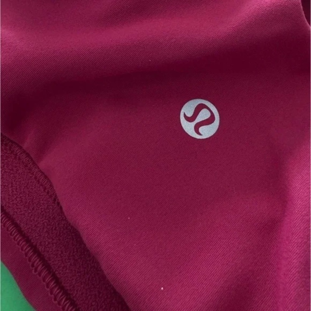 Lululemon Wunder Train Strappy Racer Bra *Light Support, C/D Cup Magenta - Picture 9 of 9